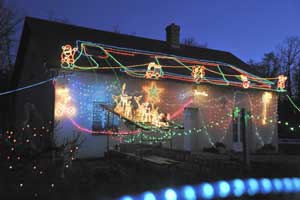 La remise des prix des maisons illuminées 