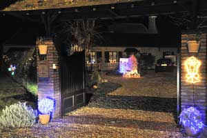 La remise des prix des maisons illuminées 