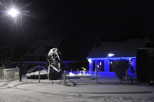 La remise des prix des maisons illuminées 